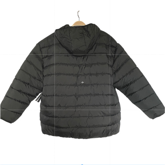 New Balance Mens Puffer Quilted Coat Jacket 2X Black Water Wind Resistant NWOT - Picture 2 of 11